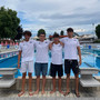 Nell'immagine, da sinistra a destra: Filippo Ponassi, Davide Principato, Stefano Cannella e Tommaso Dadone