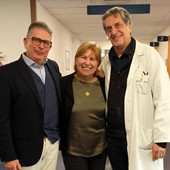 Da sinistra: Luca Burroni, Paola Malvasio e Gian Luca Biletta