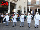 I &quot;forchettoni&quot; che aprono la sfilata contadina (ph. Merfephoto - Efrem Zanchettin)