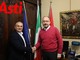 Il neo assessore con il sindaco Maurizio Rasero (ph. Efrem Zanchettin - Merfephoto)