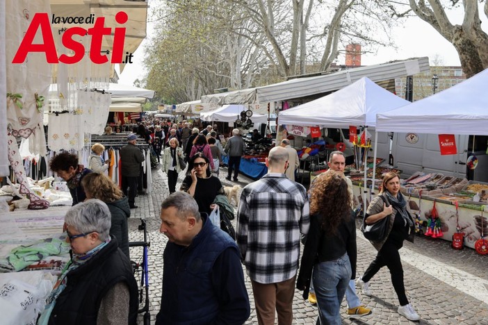 Ad Asti torna la Fiera di primavera,  300 bancarelle e rivoluzione viabilità per l'atteso evento [CARTINA]