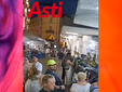 Un fermo immagine tratto dal video realizzato in occasione del mercato serale