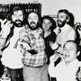 Francesco Guccini, Carlo Petrini e Azio Citi in un immagine ormai celebre