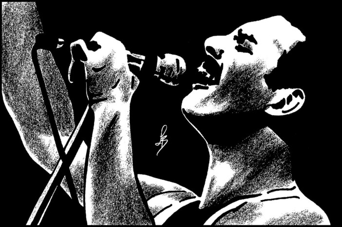 Il ritratto di Freddy Mercury di Barruscotto