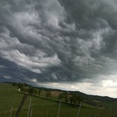 Foto di Franco, dal gruppo Telegram di Dati Meteo Asti