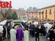 La folla ai funerali di Matilde