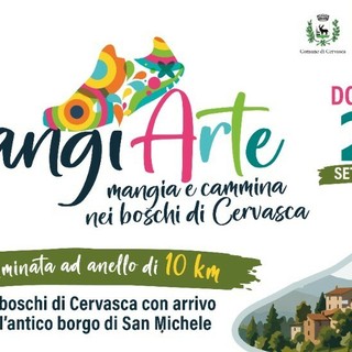 Cervasca, tra boschi e sapori arriva "MangiArte": una camminata di 10 chilometri