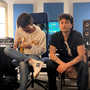 Nella foto Nicolò (a sinistra, con la chitarra) e Sebastiano