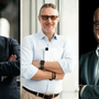 I fondatori della startup. Da sx. Federico Salomone, Paolo Scagliola e Luigi Bruno