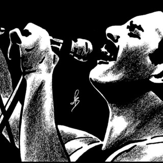 Il ritratto di Freddy Mercury di Barruscotto