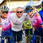 Jacopo Altare e Davide Avidano con il direttore sportivo Michele Ancona