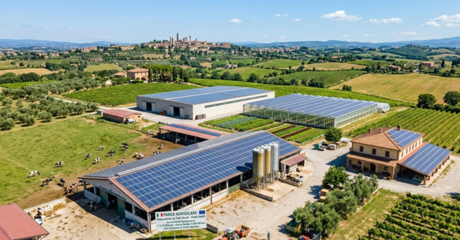 Contributi per fotovoltaico sui tetti agricoli: il bando scadrà il 9 aprile