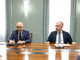 Rasero e l'AD del gruppo bancario Roberto Fiorini (alla sua destra), ritratti nel corso di un precedente incontro istituzionale Rasero e l'AD del gruppo bancario Roberto Fiorini (alla sua destra), ritratti nel corso di un precedente incontro istituzionale