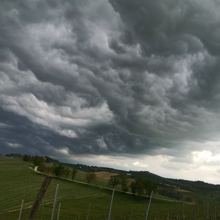 Foto di Franco, dal gruppo Telegram di Dati Meteo Asti