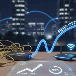 Addio Adsl: gli italiani scelgono la fibra per risparmiare