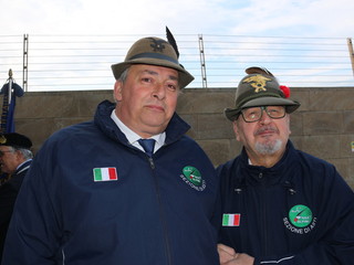 Il presidente vicario della Sezione di Asti Massimo Lavagnino con il presidente Fabrizio Pighin (Ph. Giorgio Gianuzzi)