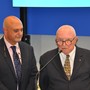 Luciano Scalise e Bruno Ceretto, direttore e presidente della Fondazione Ospedale