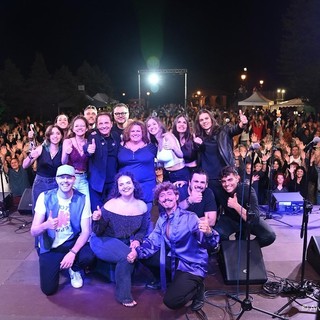 La serata a Camerano Casasco con Roby Facchinetti