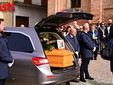 Alcuni momenti dell'abbraccio ad Aldo Cerot Marello