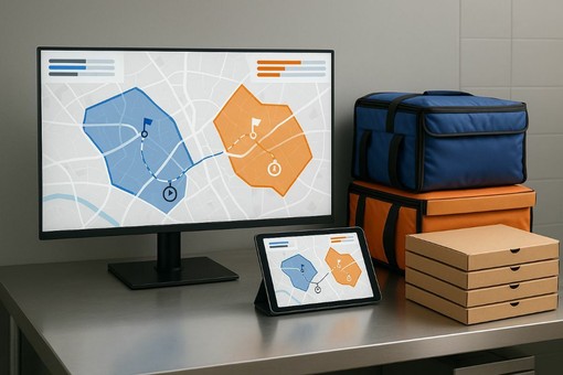 Software gestione pizzeria asporto: il tema delle zone e dei tempi di consegna sotto controllo
