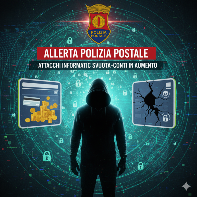 Man in the Middle, allerta della Polizia Postale: attacchi informatici svuota-conti in aumento