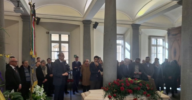 I funerali di Giancarlo Quagliotti