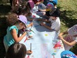 Immagini di alcuni momenti del pomeriggio di giochi e divertimento