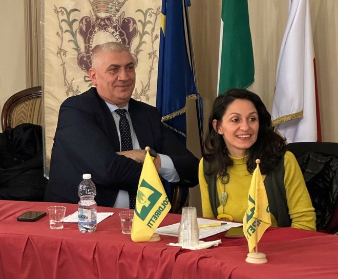 Giovanni Rosso e Monica Monticone (Coldiretti Asti) Giovanni Rosso e Monica Monticone (Coldiretti Asti)