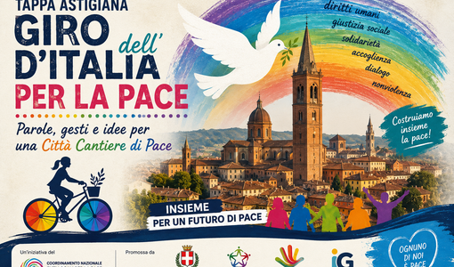 Asti si fa cantiere di pace: seminario, marcia e riflessioni per la tappa del giro nazionale