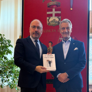 Giorgio Galvagno si racconta in un libro: l'incontro con il sindaco Rasero