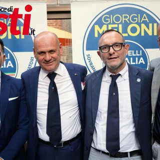 Nella foto (ph. Merfephoto - Efrem Zanchettin, come per tutte le immagini presenti in questo articolo), da sinistra a destra: Luigi Giacomini, Fabrizio Comba, Marcello Coppo e Sergio Ebarnabo