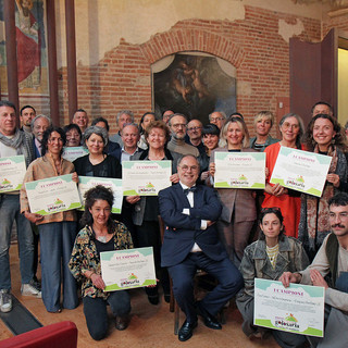 Paolo Massobrio con i premiati