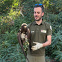 Alessandro Lago guardiaparco del Parco Paleontologico