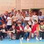 I ragazzi premiati ritratti con il presidente Vanzino