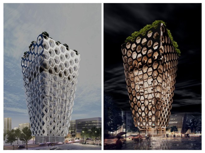 Due render del progetto scelto
