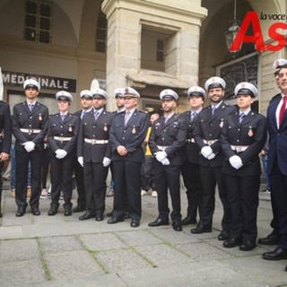 Nella foto, l'ultima &quot;infornata&quot; di Vigili