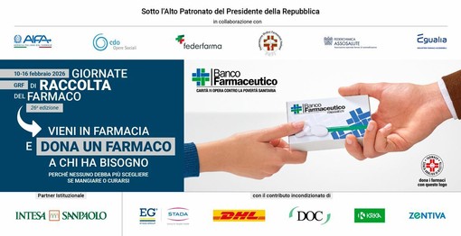 Al via la 26ª Giornata di Raccolta del Farmaco: ecco dove donare nell'Astigiano