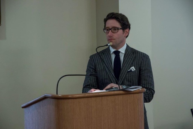 Giacomo Poldini ritratto in una foto d'archivio