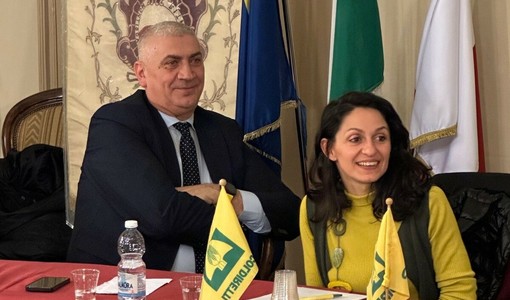 Giovanni Rosso e Monica Monticone (Coldiretti Asti) Giovanni Rosso e Monica Monticone (Coldiretti Asti)