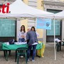 Un banchetto informativo dell'Opi, allestito nel maggio scorso in occasione della Giornata dell'Infermiere (ph. Merfephoto - Efrem Zanchettin)