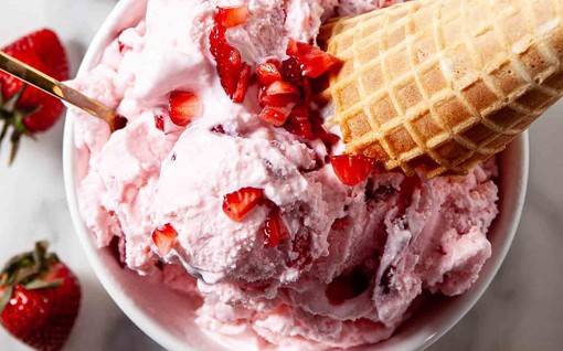 Gelato alla fragola di Thomas, quando ancora gelataio