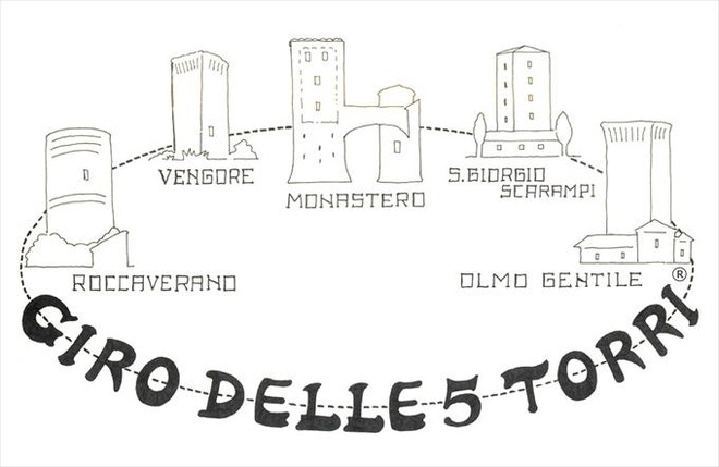 Giro delle 5 Torri nella Langa Astigiana: domenica 17 maggio la 19ª edizione della più grande manifestazione escursionistica piemontese