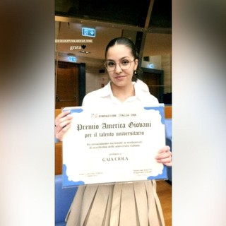 Anche una studentessa astigiana tra le 'eccellenze' premiate dalla Fondazione Italia USA