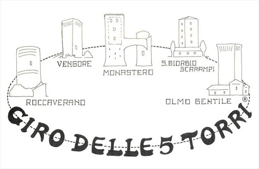 Giro delle 5 Torri nella Langa Astigiana: domenica 17 maggio la 19ª edizione della più grande manifestazione escursionistica piemontese