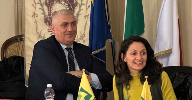 Giovanni Rosso e Monica Monticone (Coldiretti Asti) Giovanni Rosso e Monica Monticone (Coldiretti Asti)