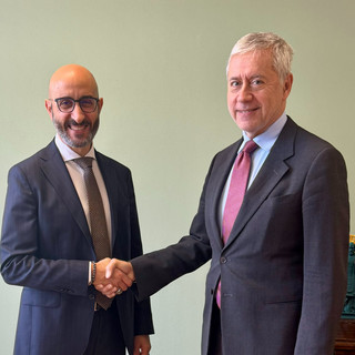 Il direttore Gorgoni e il dottor Piovesan