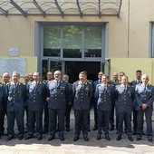 Il generale Giovanni Avitabile in visita alla Finanza di Asti