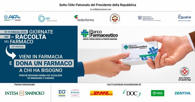 Al via la 26ª Giornata di Raccolta del Farmaco: ecco dove donare nell'Astigiano