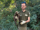 Alessandro Lago guardiaparco del Parco Paleontologico