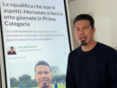 Il "profeta" in uno screenshot tratto dal video postato sui social